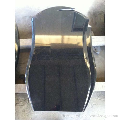 shanxi black granite tombstonr factory hot sale